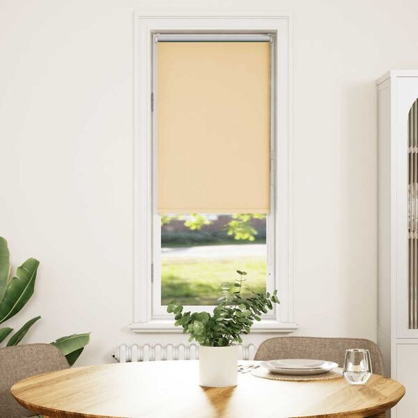 vidaXL Rolgordijn verduisterend 60x150cm stofbreedte 55,7 cm polyester