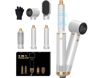 4-in-1 Föhnborstel Haarstyler - Ionentechnologie - 33% Korting