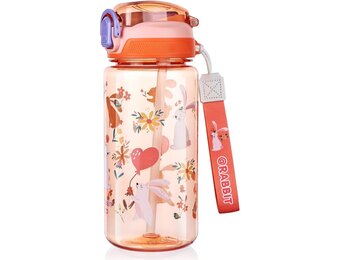 Waterfles Kinderen 600ml Oranje - 53% Korting!