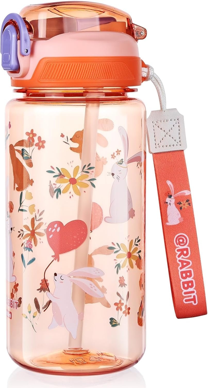 Waterfles Kinderen 600ml Oranje - 53% Korting!