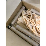 XXL Krabpaal Beige 135cm | Stabiele Kattenboom met Huisje & Draaibaar Platform (47% Korting)