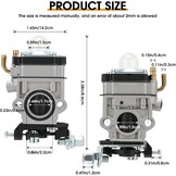 Carburateur Kit 3654 voor Bosmaaier/Kettingzaag (52cc) - 37% Korting