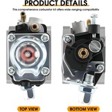 Carburateur Kit 3654 voor Bosmaaier/Kettingzaag (52cc) - 37% Korting