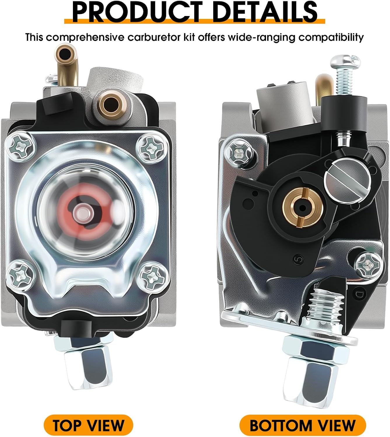 Carburateur Kit 3654 voor Bosmaaier/Kettingzaag (52cc) - 37% Korting