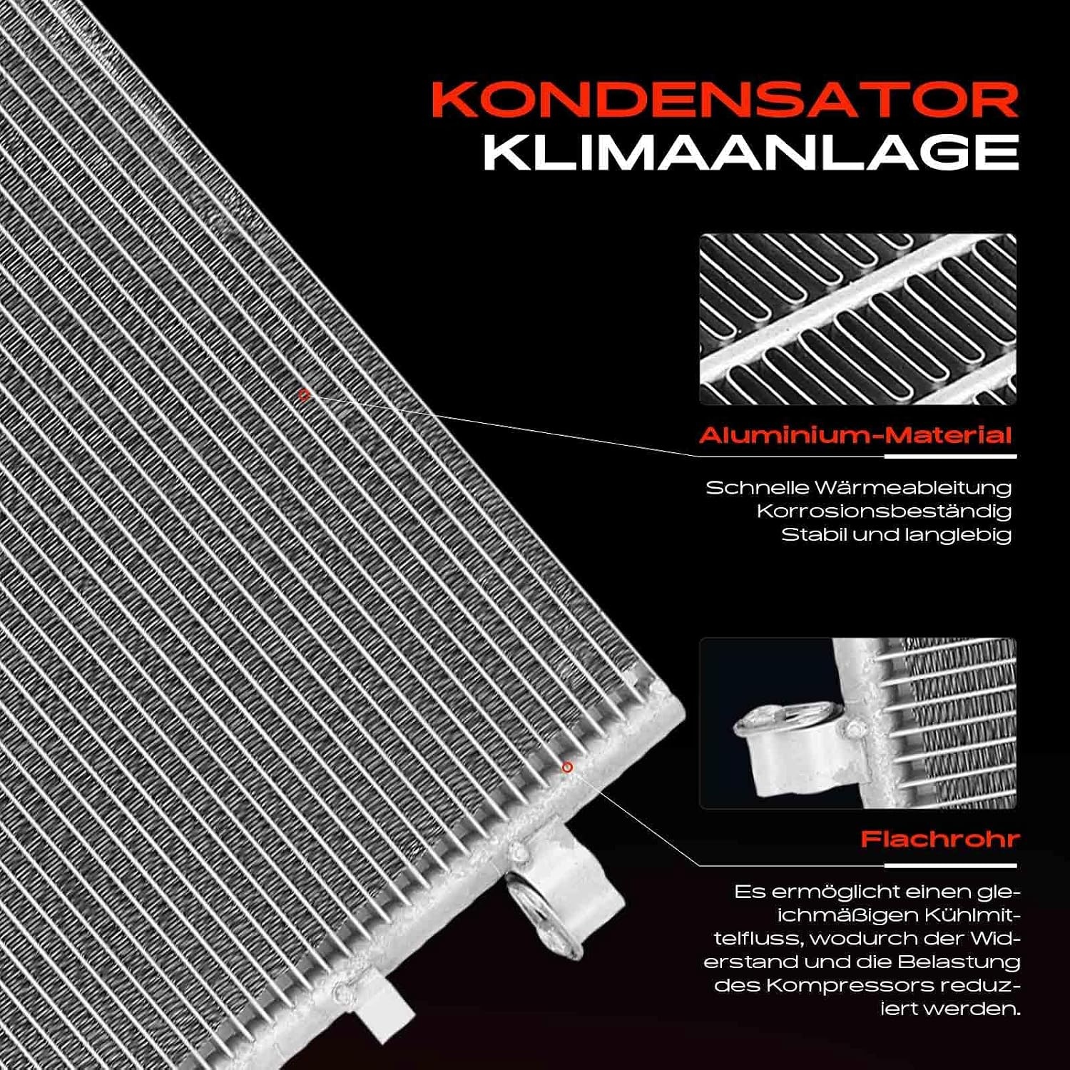 Airco Condensator Ford Mondeo III (2002-2007) - 34% Korting
