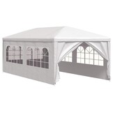 Partytent 3x6 m Wit - 59% Korting!
