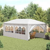 Partytent 3x6 m Wit - 59% Korting!