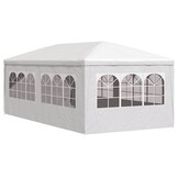 Partytent 3x6 m Wit - 59% Korting!