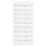 10x Witte Badhanddoeken SOLUND 70x140 cm (34% Korting)