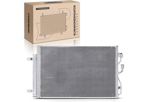 Airco Condensator, Aluminium, met Droger & Beugel, 41% Korting, Geschikt voor Chevrolet Captiva 2.0L & 2.2L Diesel (2011+)