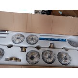 Gouden Sputnik Kroonluchter - Rookglas & 7 Lampen - 59% Korting