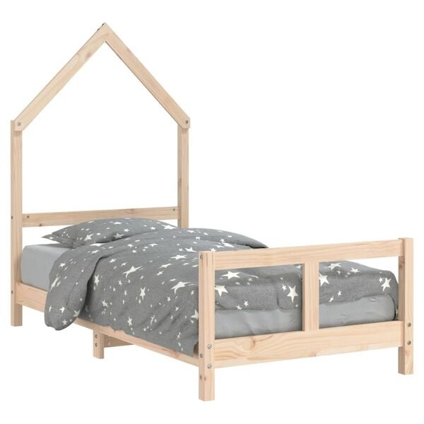 Kinderbedframe Grenenhout 80x160 cm - 34% Korting