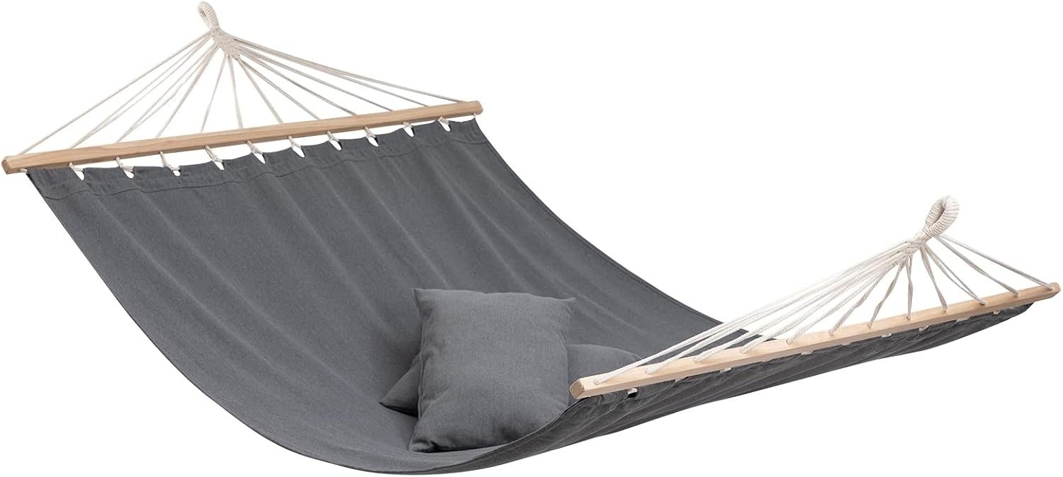 Tweepersoons Hangmat Donkergrijs - 32% Korting!