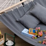 Tweepersoons Hangmat Donkergrijs - 32% Korting!