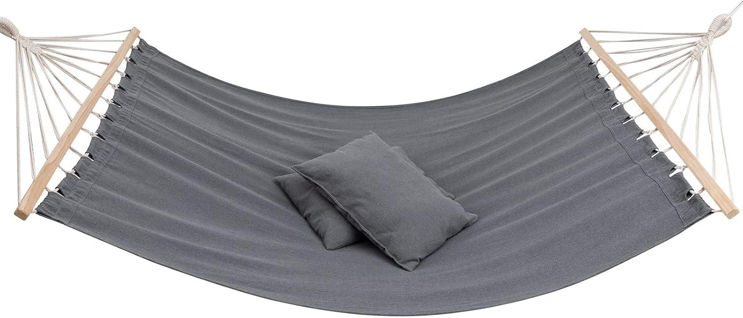 Tweepersoons Hangmat Donkergrijs - 32% Korting!