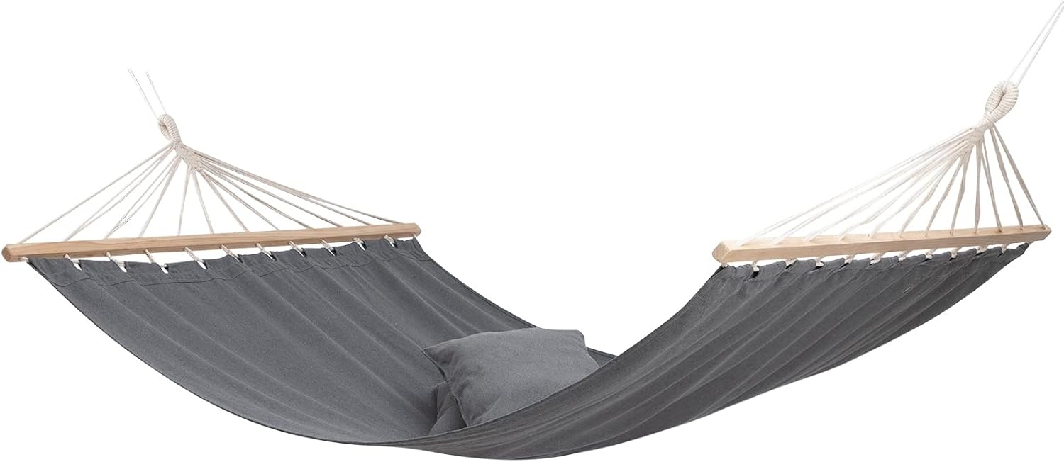 Tweepersoons Hangmat Donkergrijs - 32% Korting!