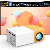 Draagbare Mini Beamer Projector 1080p Full HD met WiFi/Bluetooth - 34% Korting