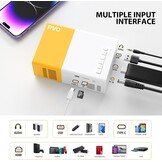Draagbare Mini Beamer Projector 1080p Full HD met WiFi/Bluetooth - 34% Korting