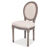 Eetkamerstoelen Crèmekleurig Stof - 2 stuks (54% Korting)