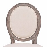 Eetkamerstoelen Crèmekleurig Stof - 2 stuks (54% Korting)