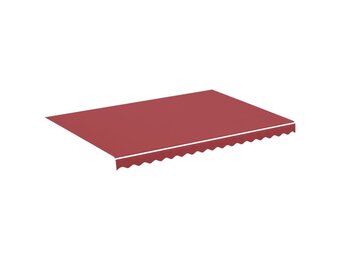 VidaXL Luifel Vervangingsdoek Bordeauxrood 3,5x2,5m - 33% Korting