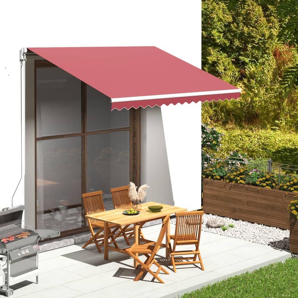 VidaXL Luifel Vervangingsdoek Bordeauxrood 3,5x2,5m - 33% Korting