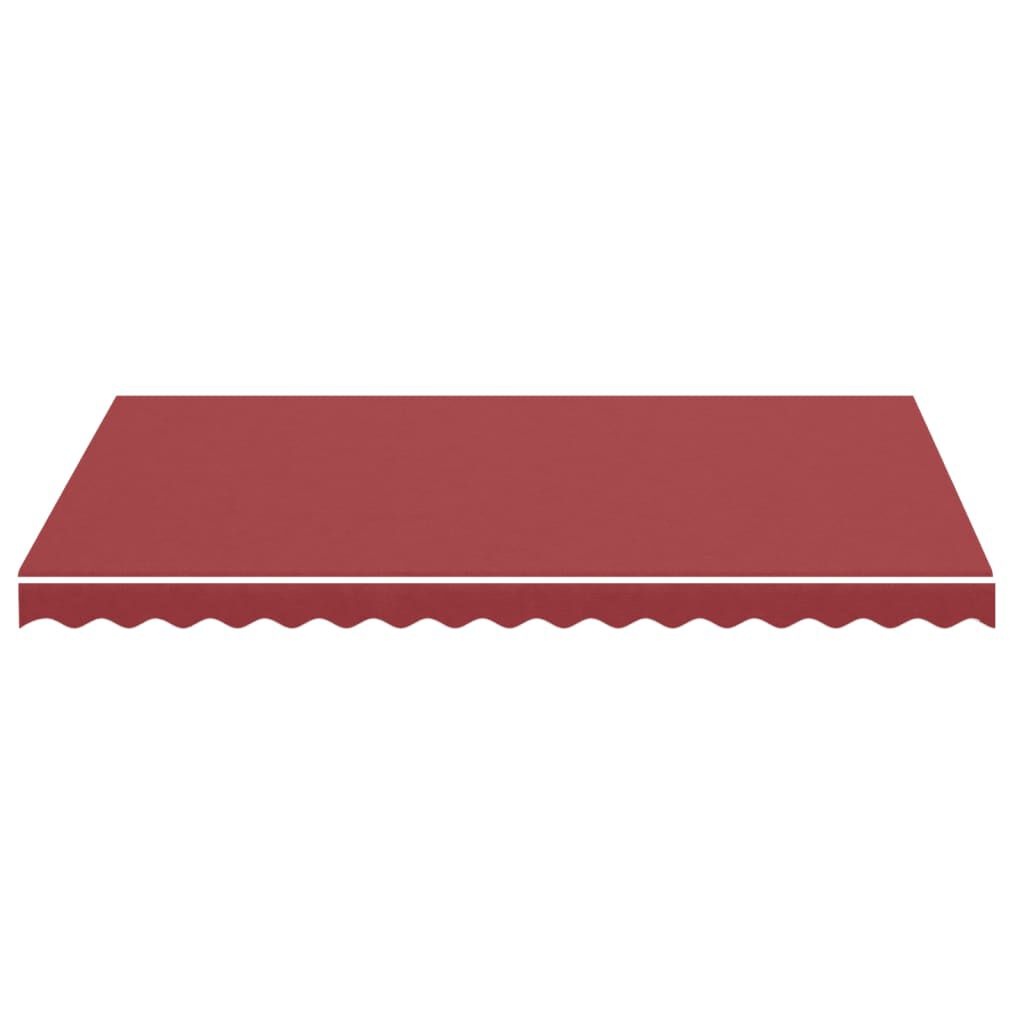 VidaXL Luifel Vervangingsdoek Bordeauxrood 3,5x2,5m - 33% Korting
