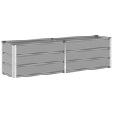 Plantenbak Staal Lichtgrijs (160x40x45cm) - 33% Korting