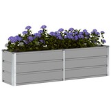 Plantenbak Staal Lichtgrijs (160x40x45cm) - 33% Korting