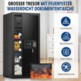 95L Kluis met Cijferslot & Sleutel - Vuurvast & Waterdicht (54% Korting)