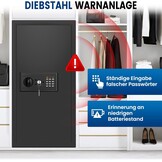 95L Kluis met Cijferslot & Sleutel - Vuurvast & Waterdicht (54% Korting)