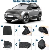 Zonnescherm Auto Voorruit geschikt voor Citroen C5 Aircross 2017-2024 | UV-Bescherming | 44% Korting