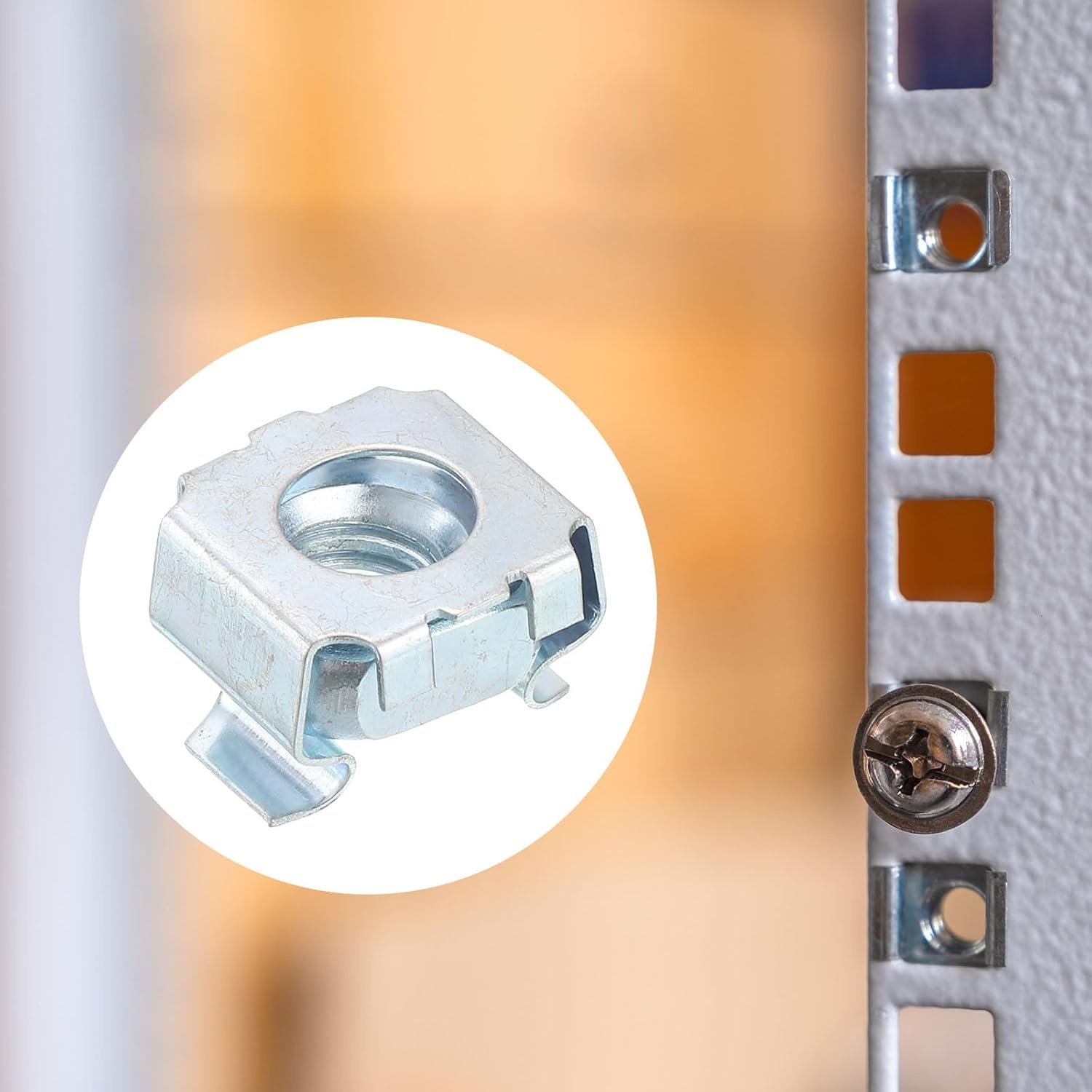 Kooimoeren 5/16-18 voor serverracks (25 stuks) - 43% korting