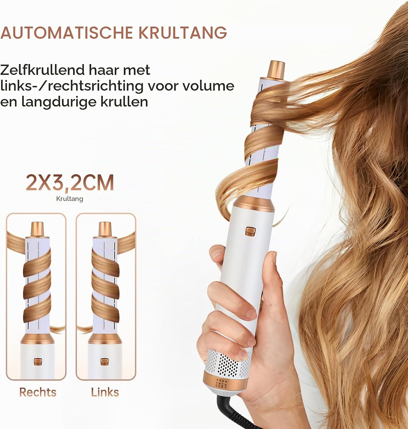 Heteluchtborstel Air Styler 5-in-1 1000W - 33% Korting