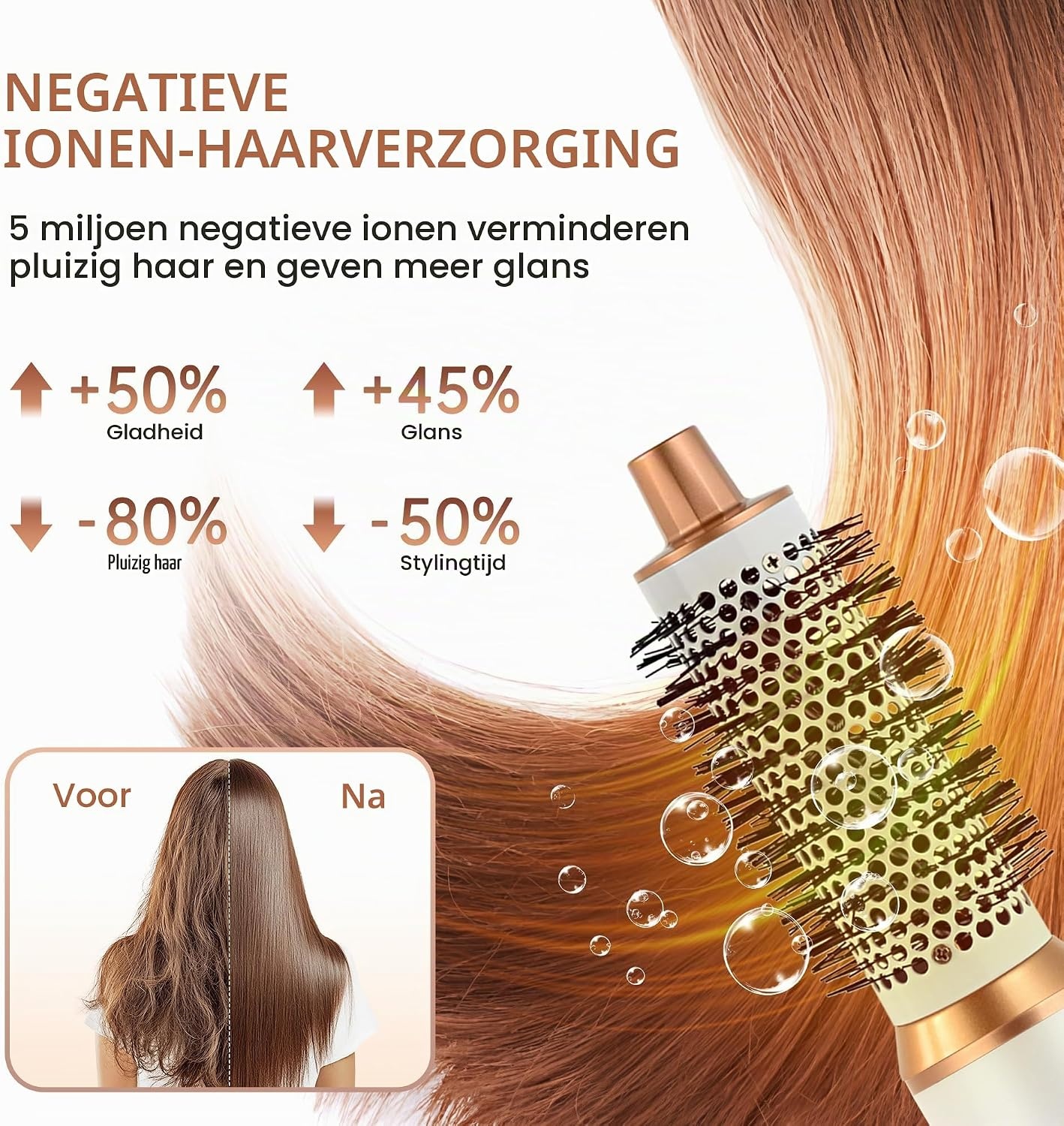 Heteluchtborstel Air Styler 5-in-1 1000W - 33% Korting