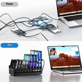 Krachtig 200W USB-C Oplaadstation met 10 Poorten & 32% Korting