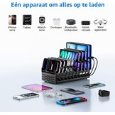 Krachtig 200W USB-C Oplaadstation met 10 Poorten & 32% Korting