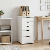 Kast Massief Vurenhout Wit - 53% Korting
