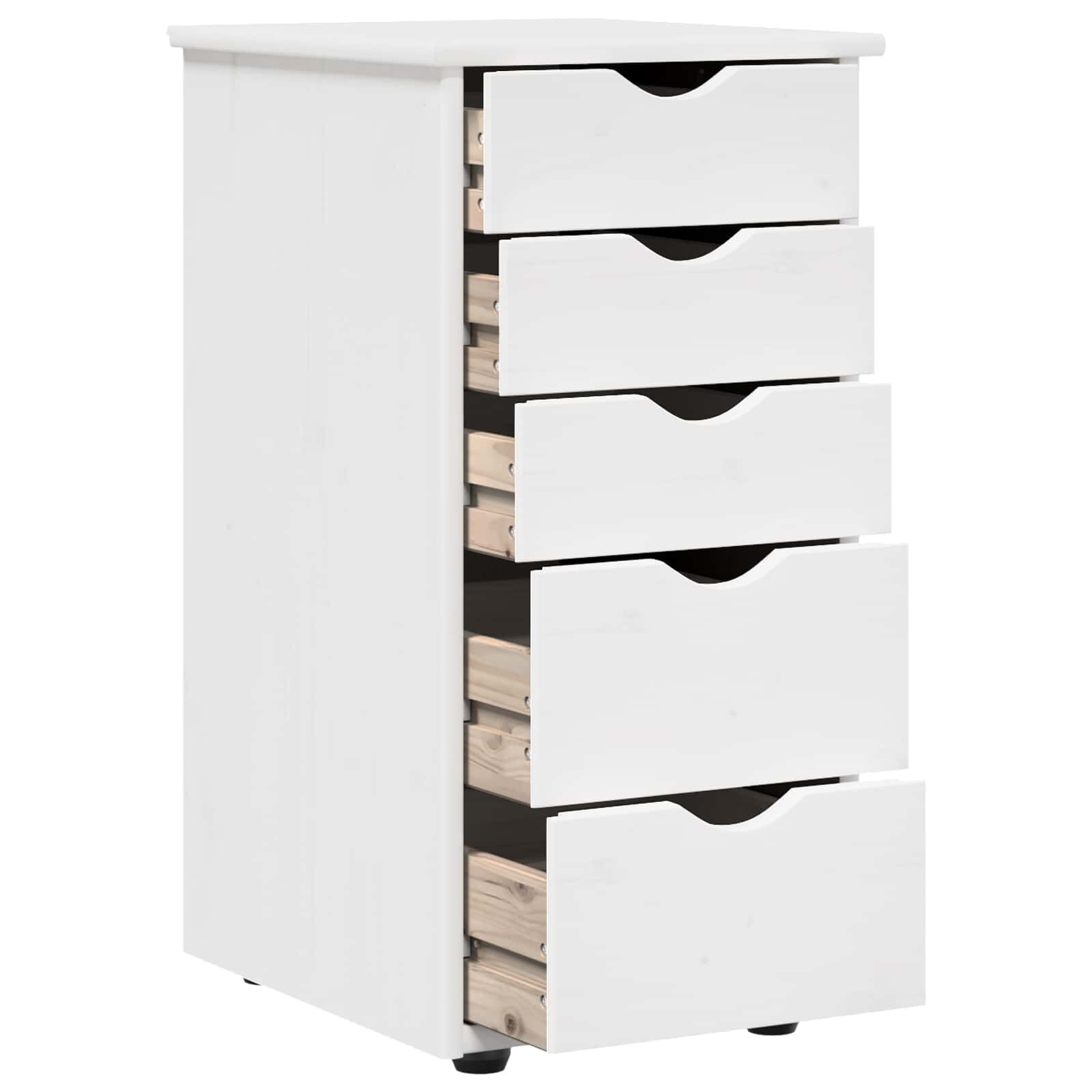 Kast Massief Vurenhout Wit - 53% Korting