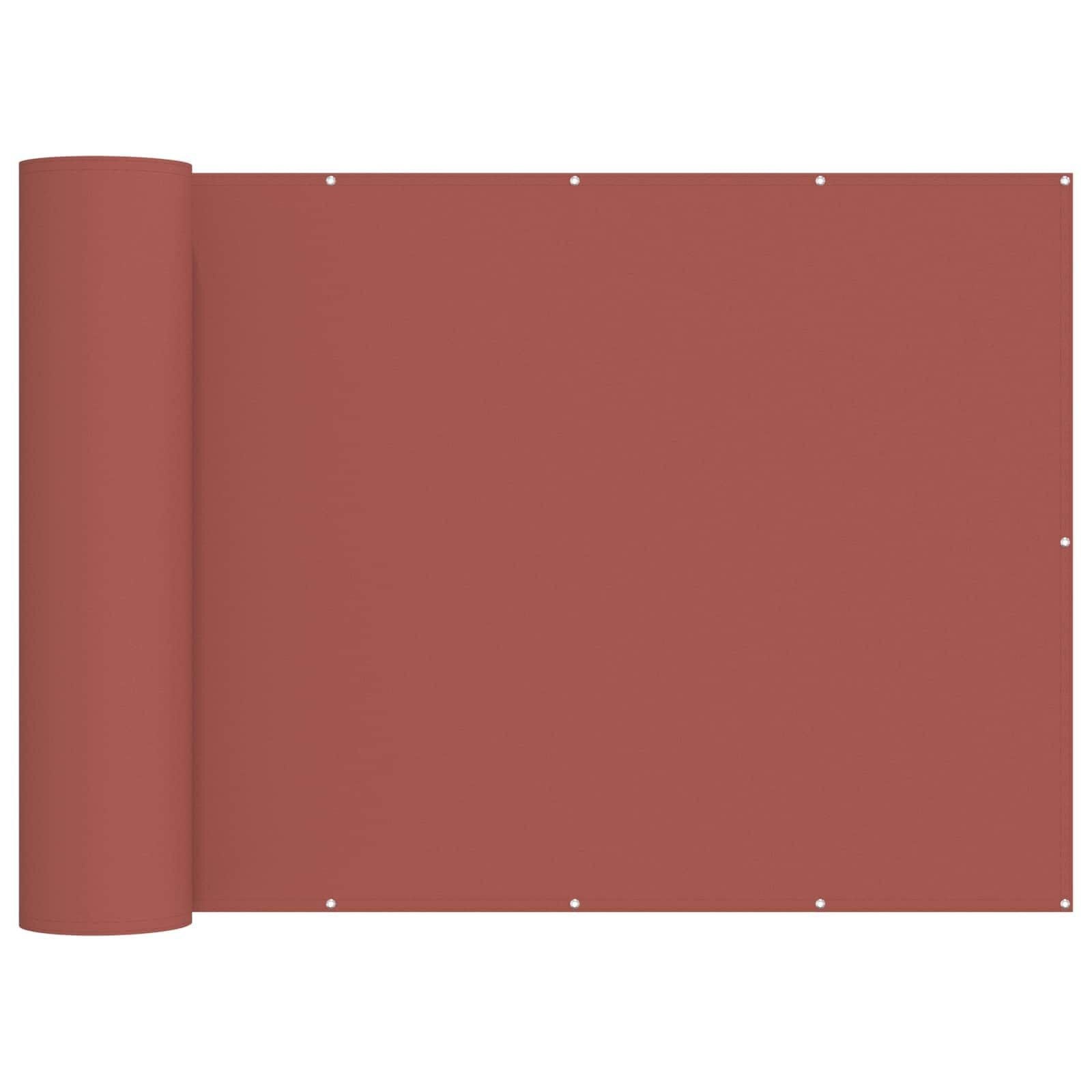 VidaXL Balkon Privacy Scherm 800x150cm Terracotta - 33% Korting