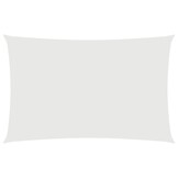 Rechthoekig Zonnescherm 4x7m Oxford Stof Wit - 34% Korting