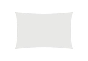 Rechthoekig Zonnescherm 4x7m Oxford Stof Wit - 34% Korting