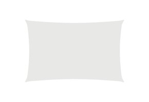 vidaXL Zonnescherm Rechthoekig 4x7m Wit - 40% Korting