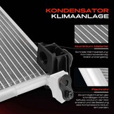 Airco Condensator met droger voor Land Rover Defender/Discovery/Range Rover - 34% Korting