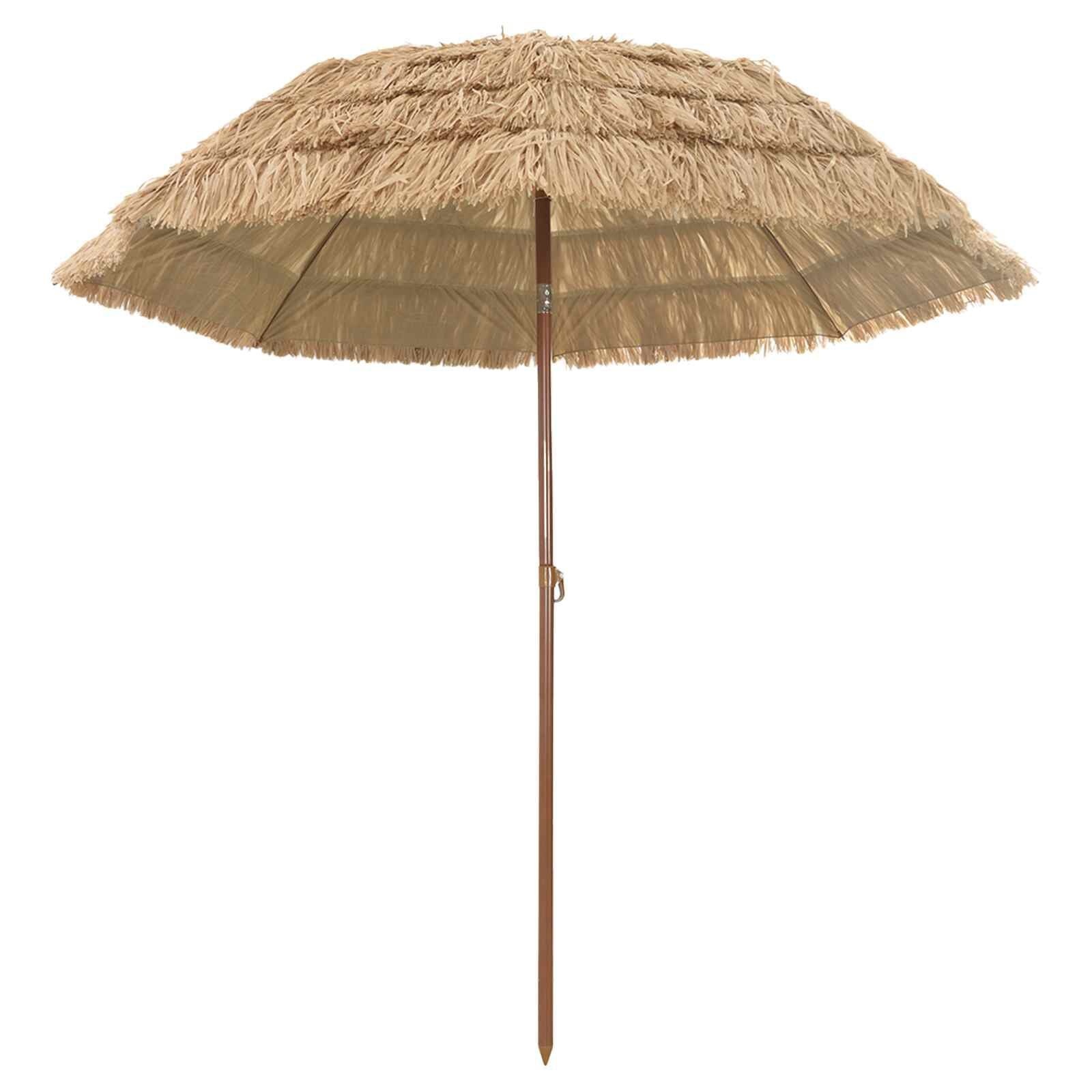 Tuinparasol Hawaïstijl 205cm Rond - 34% Korting!