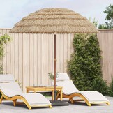 Tuinparasol Hawaïstijl 205cm Rond - 34% Korting!