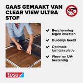 tesa Insect Stop FALT Premium Aluminium Deurframe Verstelbaar - Antraciet
