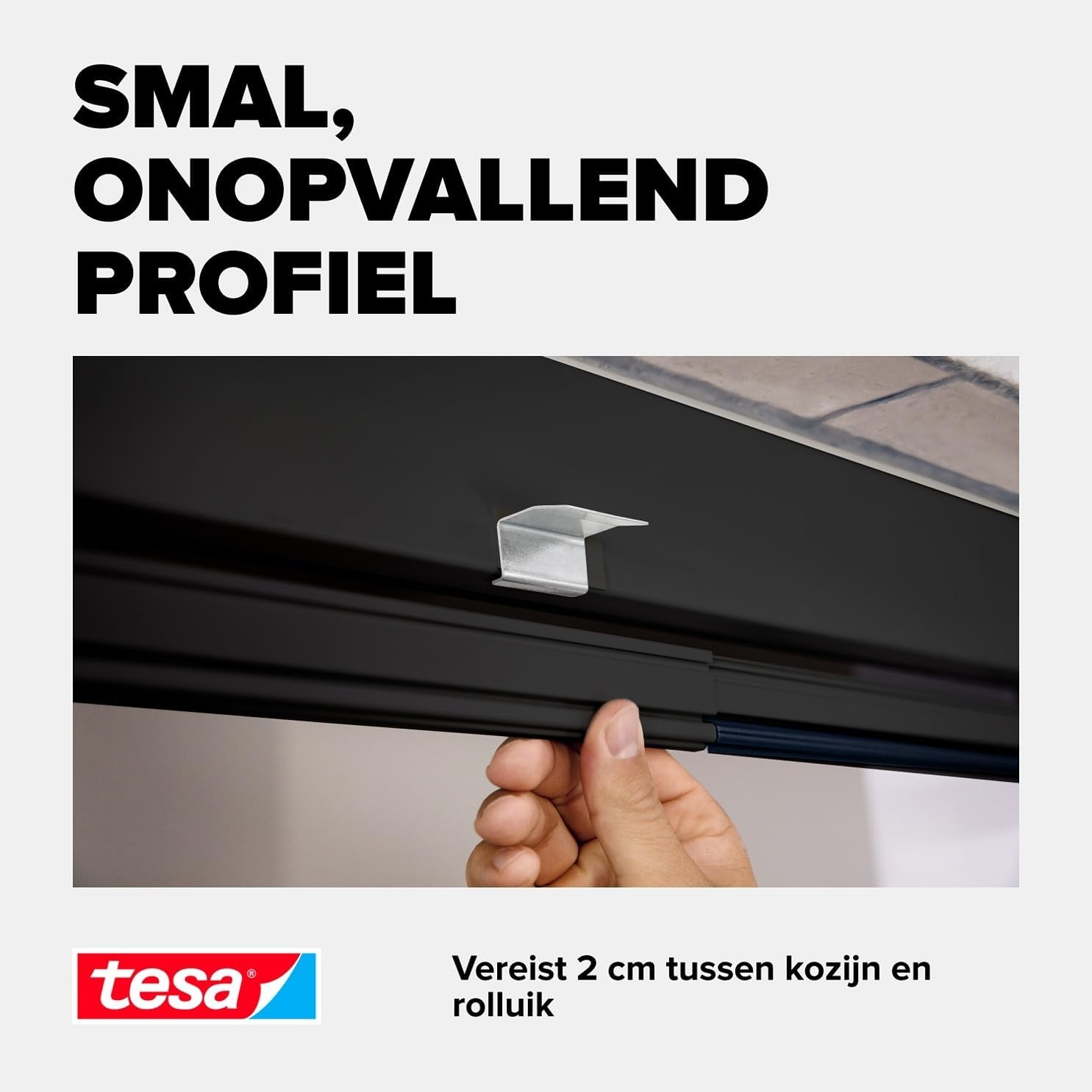 tesa Insect Stop FALT Premium Aluminium Deurframe Verstelbaar - Antraciet