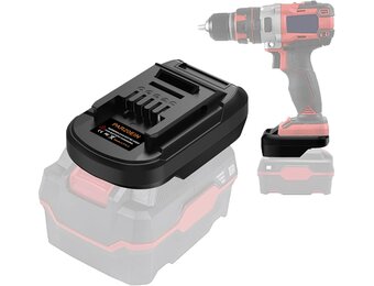 Accuadapter voor Parkside 20V Convert to for Einhell 18V accu