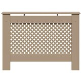 vidaXL Radiatorombouw 112x19x81,5 cm MDF